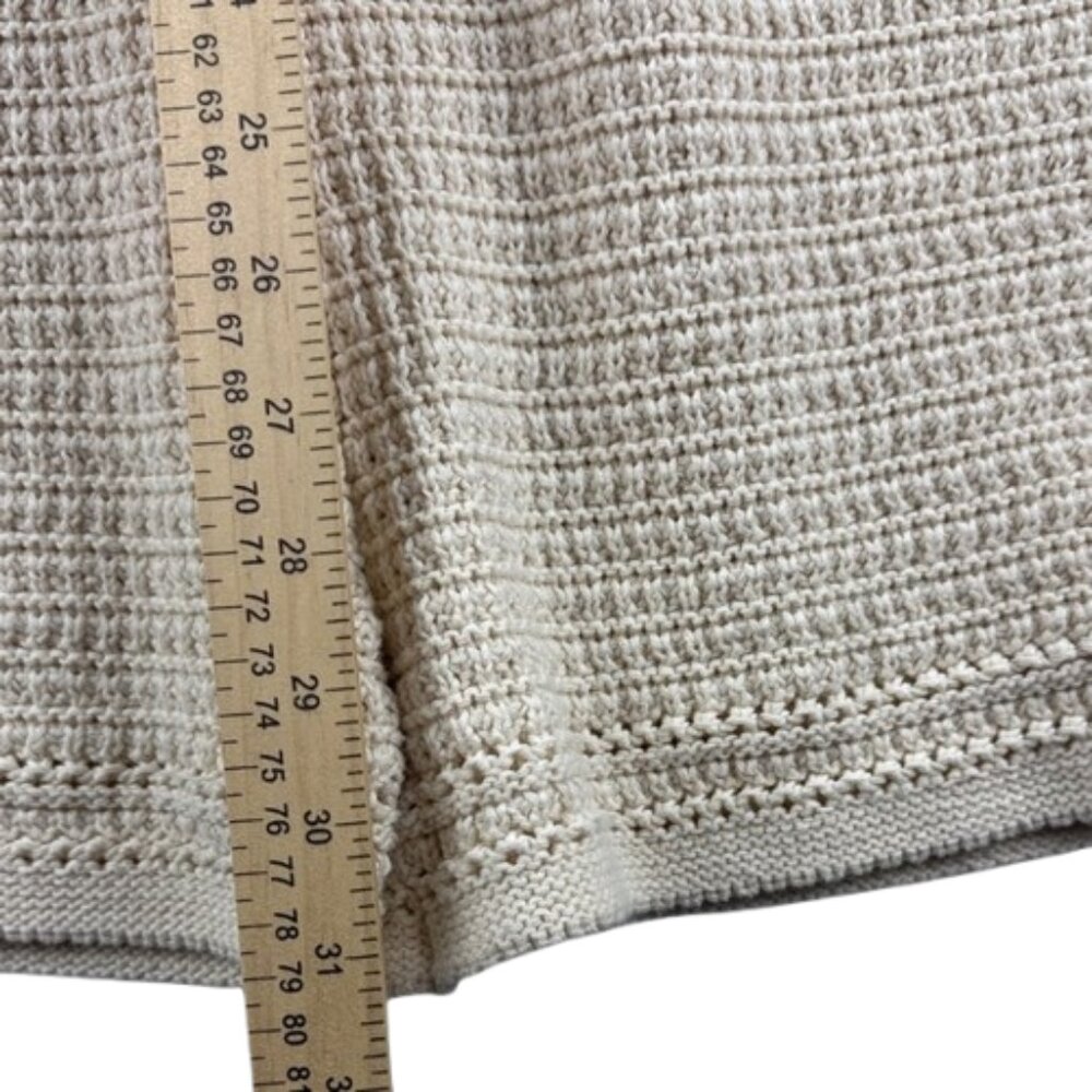 Universal Thread Crochet Romper Cream Women's Size L - Picture 6 of 9
